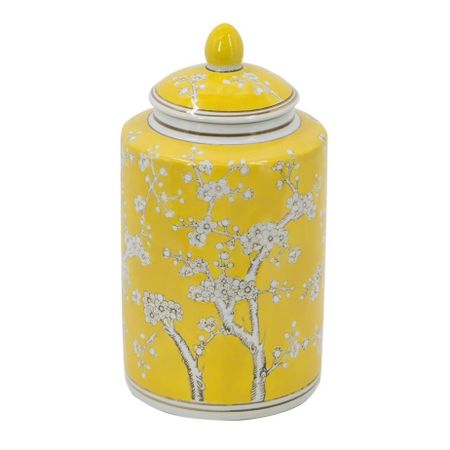 Ваза с крышкой Glasar 19х19х34 см