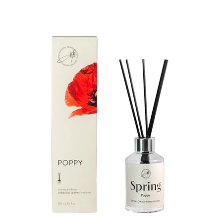 Диффузор ароматический Aroma Harmony Poppy весна 100 мл спрей ароматический очный хамелеон 100мл orl s100 fh коробка