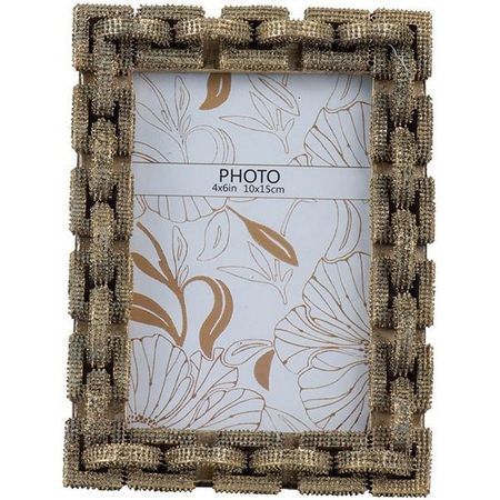 Фоторамка настольная Glasar 14х3х18 см