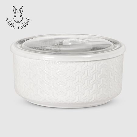 Салатник White Rabbit embossed с крышкой 14,6 см