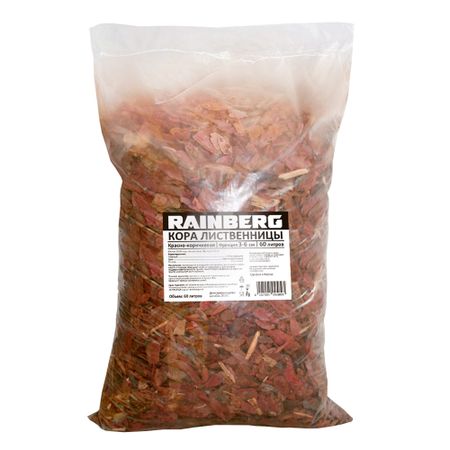 Кора Rainberg лиственницы фракция 30-60 мм 60 л