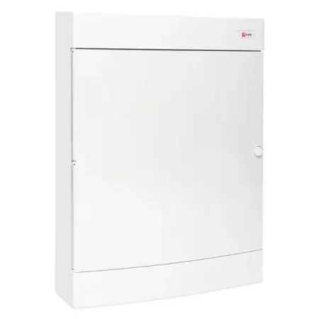 Щит распределительный навесной EKF Unix 1 модуль IP40 396x526x112 мм пластик цвет белый