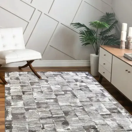 Ковер Урбан 120x170 см полиэстер 800415-1001 пушистый ковер для гостиной и спальни