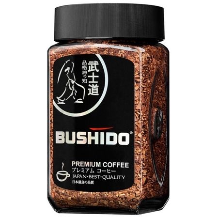 Кофе Bushido Black Katana растворимый, 50 г