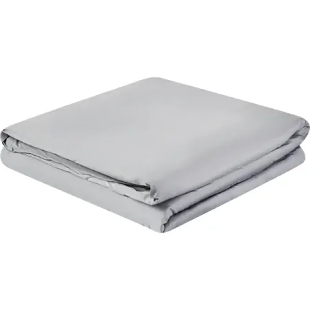 Пододеяльник Inspire 145x215 см сатин цвет серый