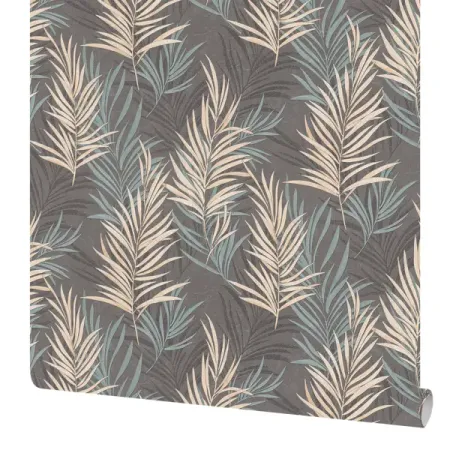 Обои флизелиновые Московская обойная фабрика Дайкири графит 1.06 м 4308-9