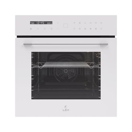 Духовой шкаф электрический встраиваемый Lex EDS 101 WH 595 мм белый (CHAO000413)