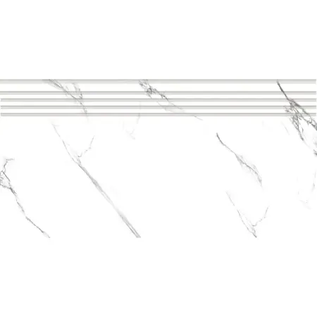 Ступень Grasaro Softmarble G-690-CR 29.4x60 см цвет белый 6 шт.