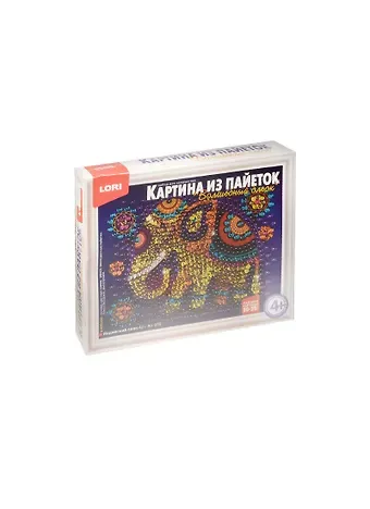 Набор для творчества LORI Картина из пайеток 