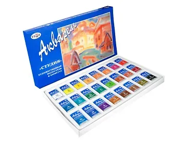 Краски акварельные 24цв 