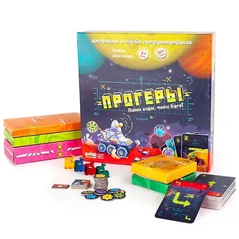 Развивающая настольная игра БАНДА УМНИКОВ УМ094 Прогеры