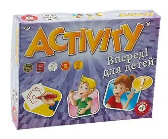 Настольная игра, Piatnik, Activity Вперед для детей, картонная коробка 793394