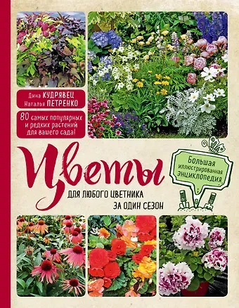 Дина Борисовна Кудрявец, Наталья Алексеевна Петренко Цветы для любого цветника за один сезон. Большая иллюстрированная энциклопедия