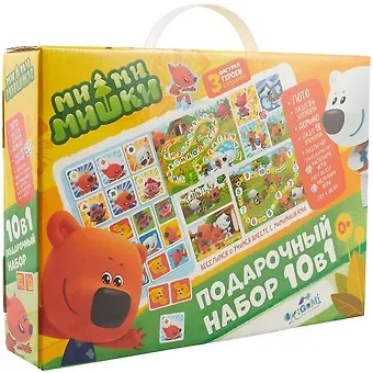Набор Подарочный Origami МиМиМишки 10в1 + фигурки.04367