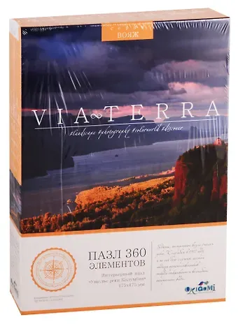 Пазл Via Terra Ущелье реки Колумбия 360эл 04938