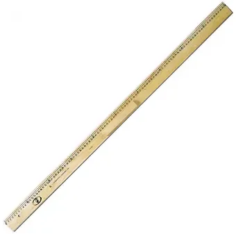 Линейка деревянная, 100см
