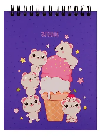 Скетчбук А6+ 125*160 40л 