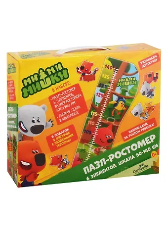 Пазл.Ростомер Origami МиМиМишки + фигурки.05290