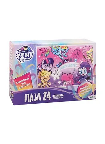 Пазл Пони Звезды. ORIGAMI/Оригами 24Эл. 05801