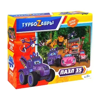 Пазл Турбозавры Вид 2.35эл 06340
