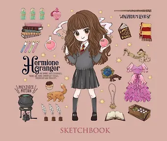 Гарри Поттер Скетчбук Гермиона Грейнджер (коллекция Cute kids) (96 стр)