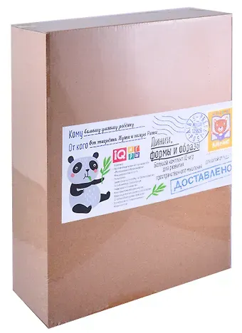 Посылка. Базовый комплект IQ-игр для развития пространственного мышления. Для детей от 4 до 7 лет