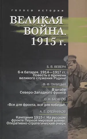 Болеслав Вильгельмович Веверн Великая война. 1915 г.