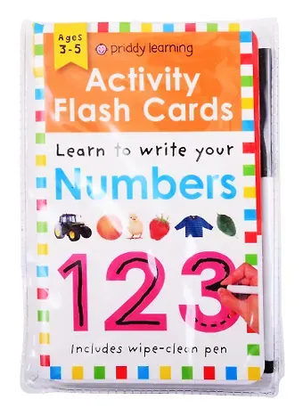 Roger Priddy Activity Flash Cards Numbers