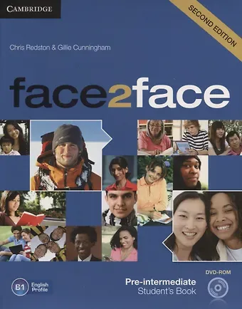 Крис Редстон Face2Face Pre-intermediate Students Book with DVD-ROM / 2nd Edition