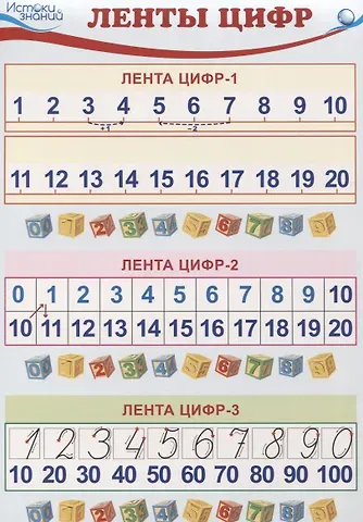 Математика. Комплект познавательных мини-плакатов 