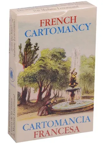 Таро Аввалон, French Cartomancy Оракул Французское гадание (инструкция на англ. яз.) (EX106) (коробка)