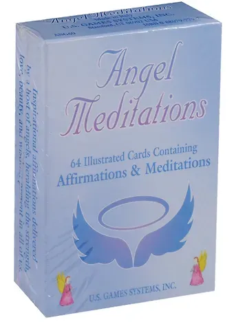Sonia Cafe Таро Аввалон, Angel Meditation Cards Ангельские медитационные карты (карты+инструкция на англ. яз.) (коробка)