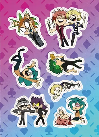 Лист Стикеров 13 Карт. Концерт. Земля Королей