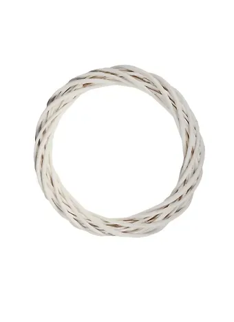 Заготовка из ротанга Венок белый (20см) (11-00500-352720)