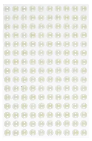 Стразы полужемчужины на подвесе с напылением, 150 шт, 8 мм, молочные