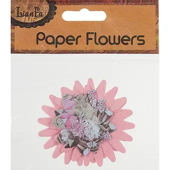 Набор для творчества Набор бумажных цветов Paper Flower (4шт+4шт)