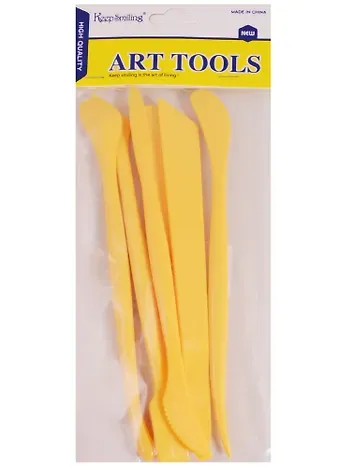 Набор стеков двусторонних для лепки, 6 шт в наборе, пластик