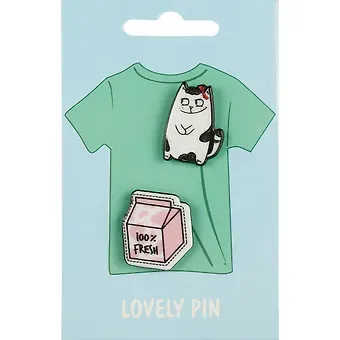 Набор значков Котейка (акрил)