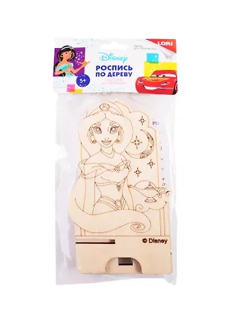 Набор для творчества LORI Роспись по дереву. Подставка для телефона Жасмин