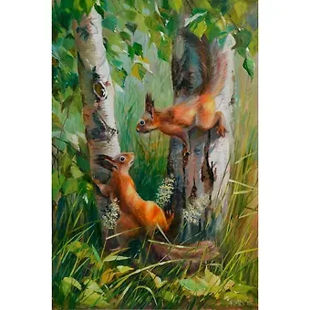 Картина стразами (алмазная мозаика) 30x40 см, ОСТРОВ СОКРОВИЩ 