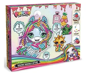 Алмазные наклейки и витражи POOPSIE SLIME SURPRISE! LN0037