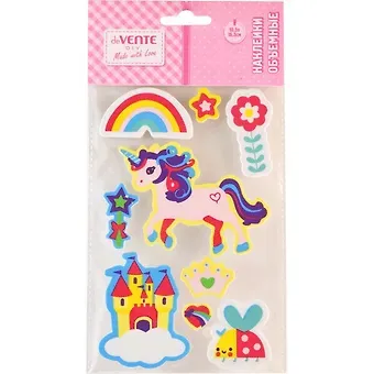 Наклейки объемные 