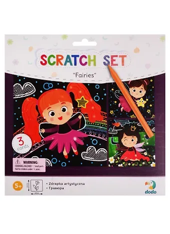 Набор для творчества Dodo Набор гравюр Феи