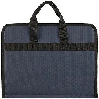 Папка-портфель «Канцеляр», синяя, А4  Папка-портфель «Канцеляр», чёрная, А4  Папка-портфель «Канцеляр», синяя, А4