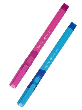 Ручка шариковая синяя для обучения письму GoodMark, синяя