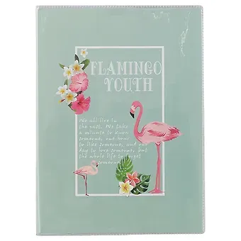 Тетрадь в линейку AnAn, Flamingo youth, 60 листов, в ассортименте