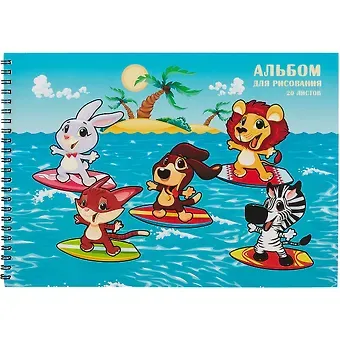 Альбом для рисования Listoff, 