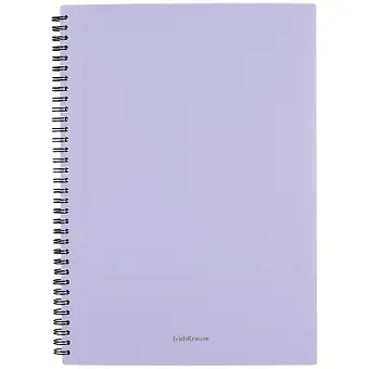 Тетрадь в клетку Erich Krause, Pastel, А4, 80 листов, в ассортименте