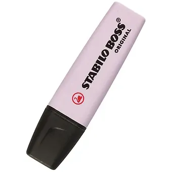 Текстовыделитель Stabilo, Boss Original Pastel, лавандовый 2-5 мм