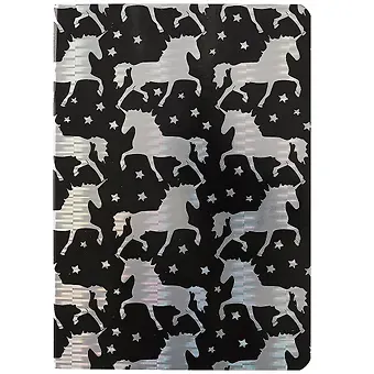 Тетрадь в клетку Night unicorn, 32 листа